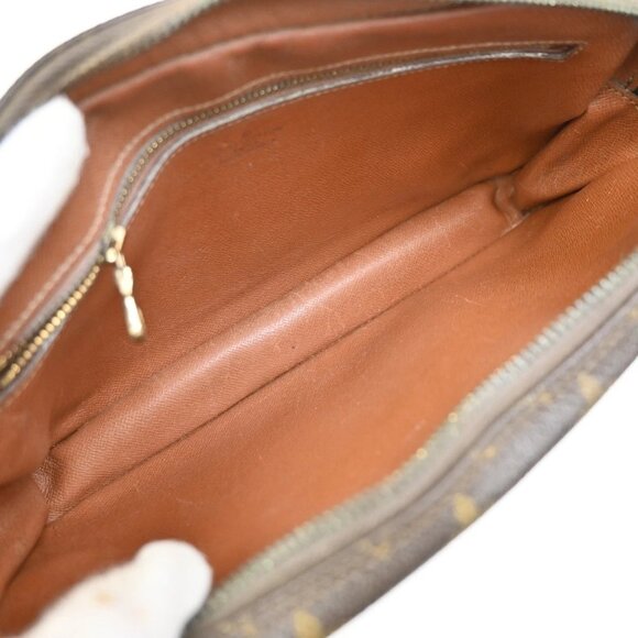 LOUIS VUITTON Marly Dragonne GM Clutch Hand Bag Monogram Brown M51825 02FC030 - Picture 10 of 15